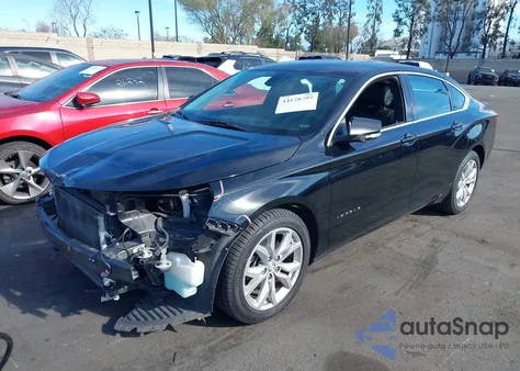 2017 Chevrolet Impala 1Lt из США, поврежденный, VIN 2G1105S32H9106288